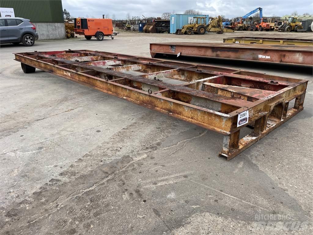 Mafi trailer 20ft - 25 ton Semirremolques de góndola rebajada