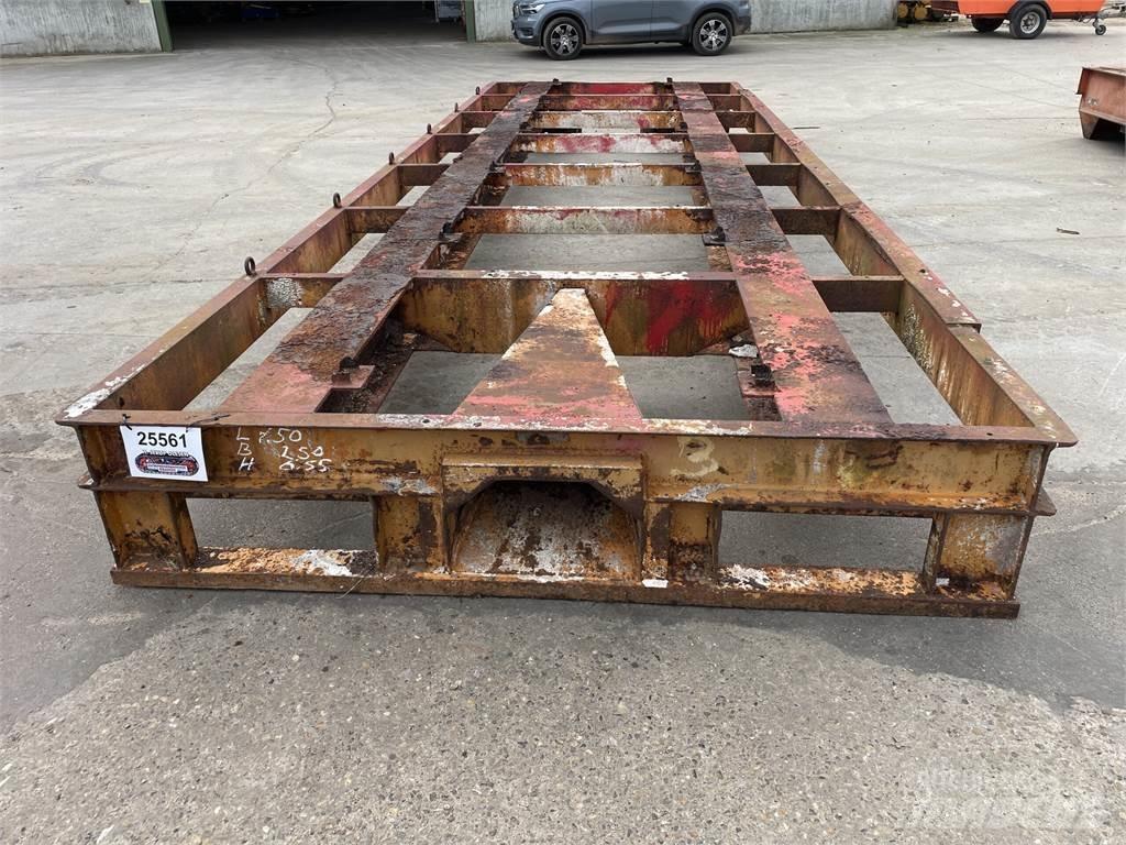 Mafi trailer 20ft - 25 ton Semirremolques de góndola rebajada