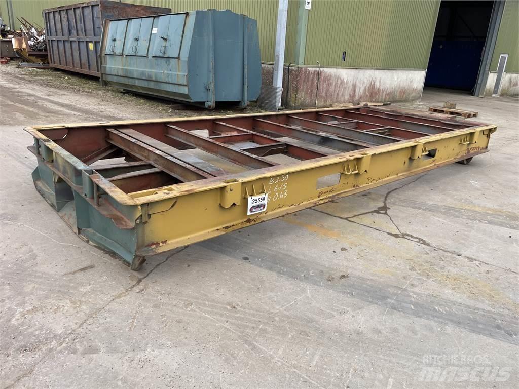  Maft trailer 20ft - 25 ton Semirremolques de góndola rebajada