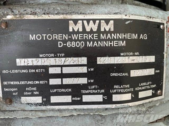 MWM TB12RS 18/22-1E motor Motores