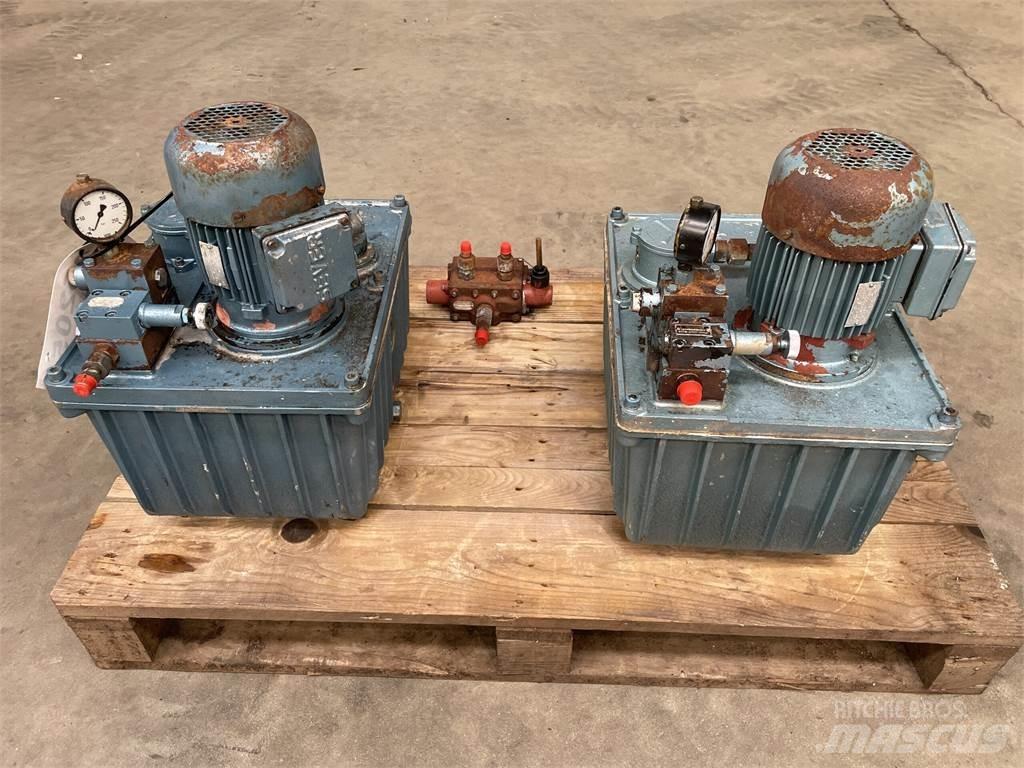  Powerpac, elektrisk - 2 stk. Generadores diesel