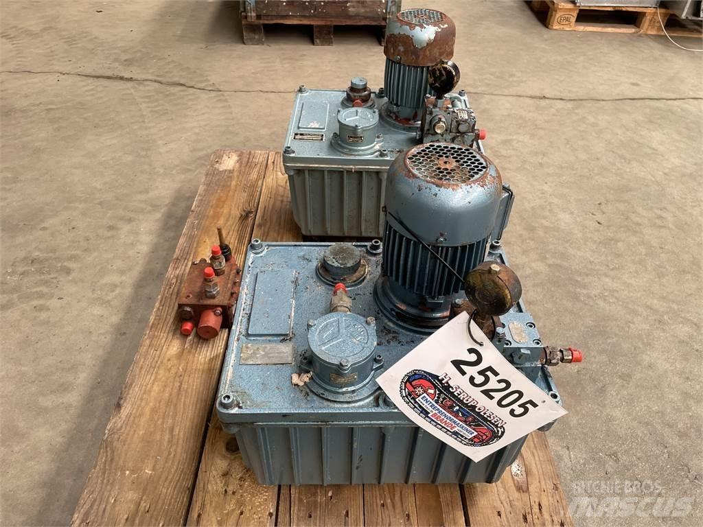  Powerpac, elektrisk - 2 stk. Generadores diesel