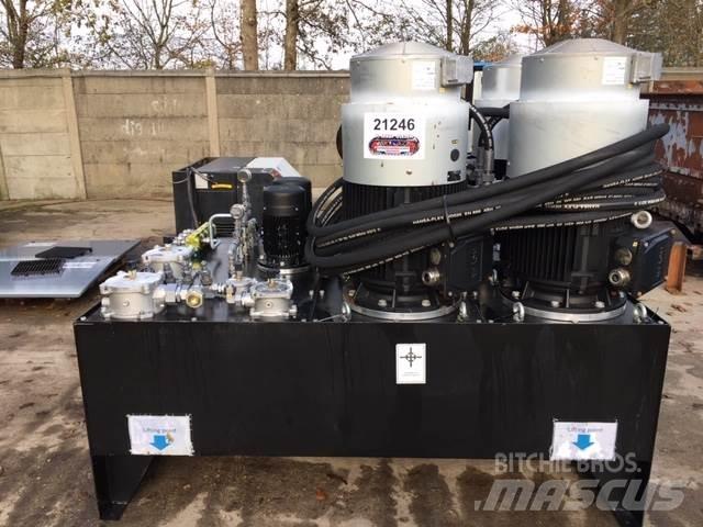 Powerpack - 4 x E-motor Generadores diesel