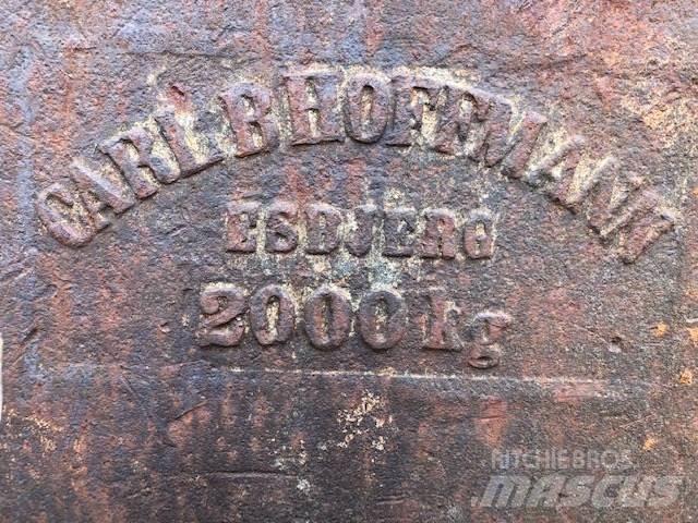  Rammeslag ca. 2000 kg Otros componentes