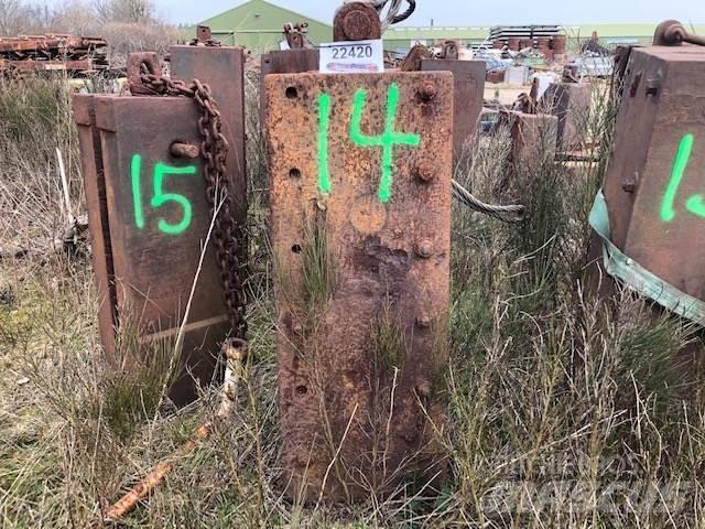  Rammeslag ca. 3000 kg Otros componentes
