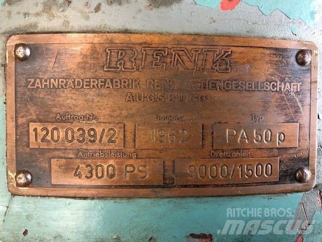 Renk gear type PA50P Cajas de cambios