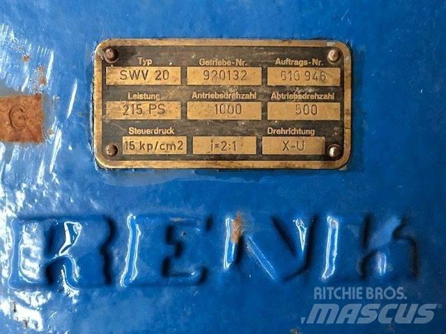 Renk Type SWV20 Cajas de cambios