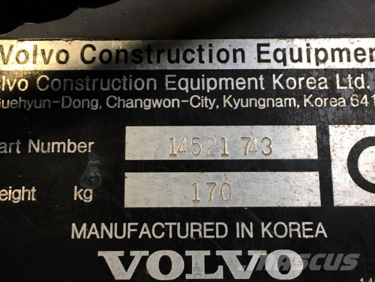  S1 hydr. hurtigskift, Volvo Enganches rápidos