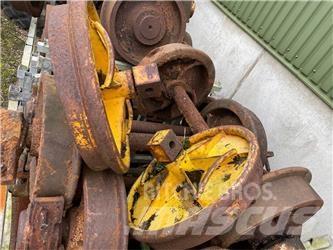  Skinnehjul ø450 mm + flange Neumáticos, ruedas y llantas