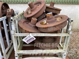  Skinnehjul, ø600 mm + flange Neumáticos, ruedas y llantas