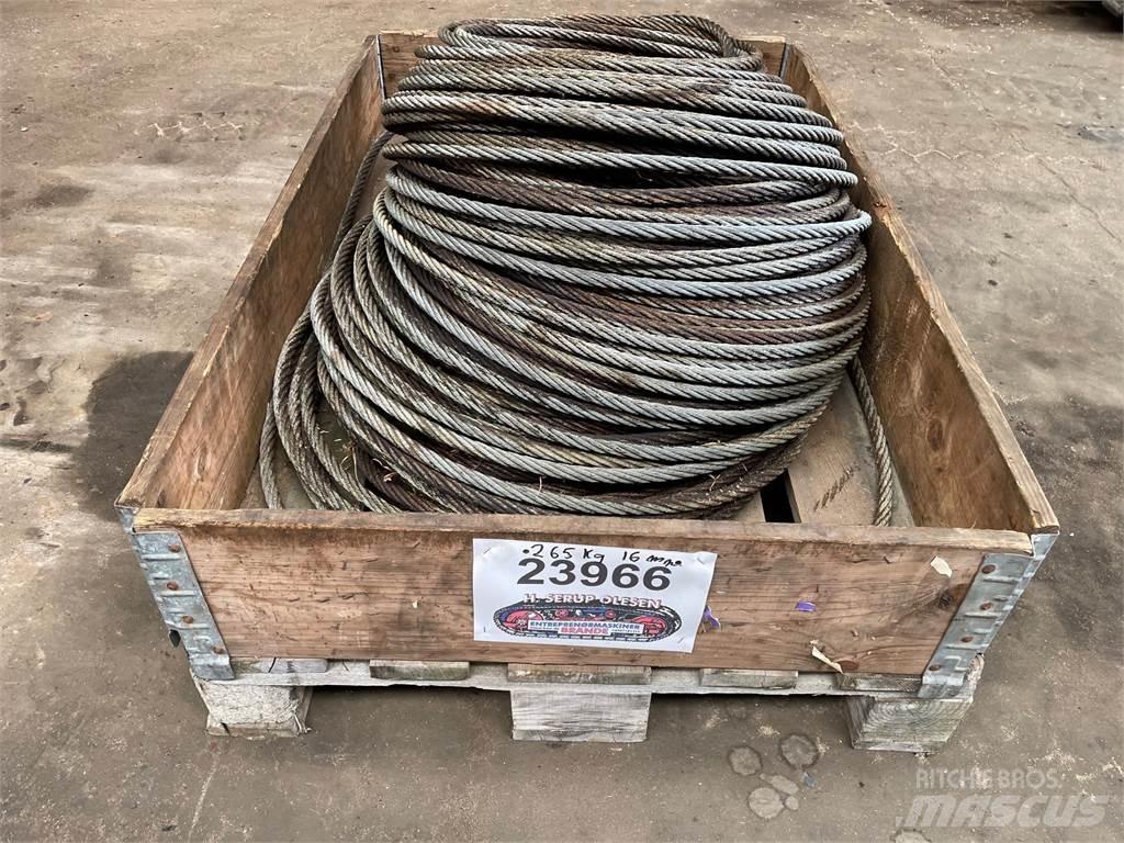  Stålwire Ø16 mm Piezas y equipos para grúas