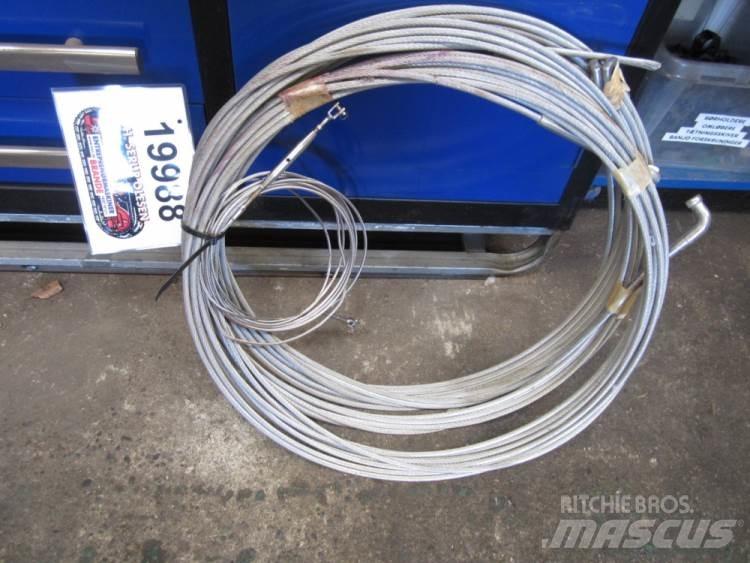  Stålwire Ø6 mm, rustfri Piezas y equipos para grúas