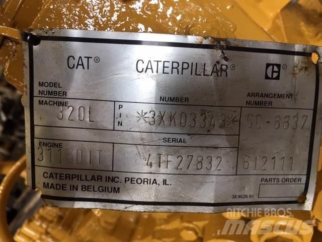  Ventilblok ex. Cat 320L Otros componentes