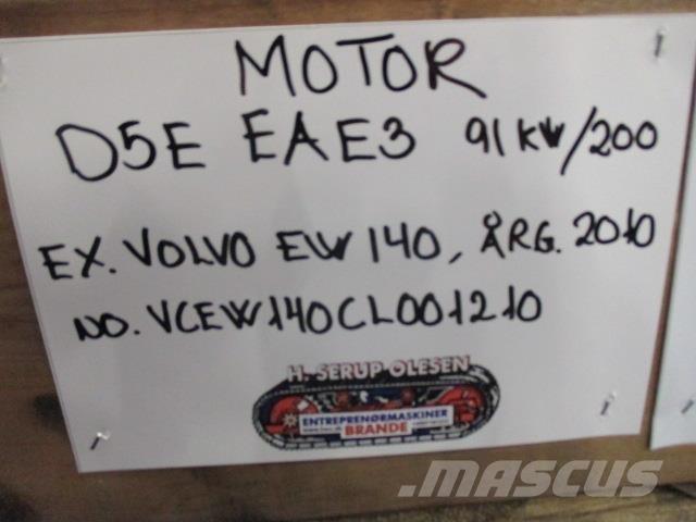 Volvo D5E EAE3 motordele Motores