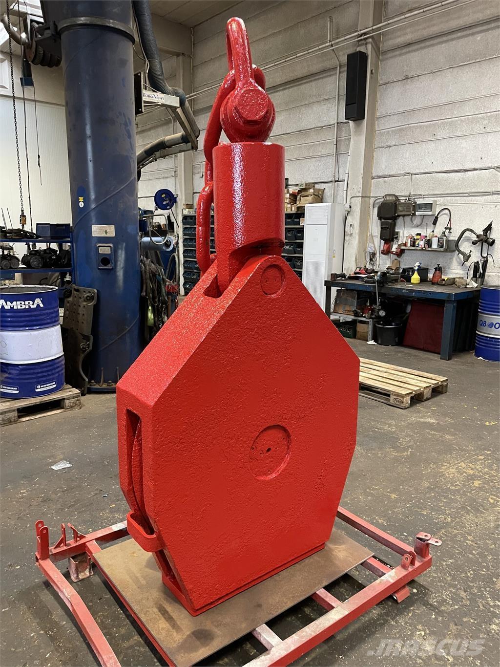  Wireblok - ca. 100 ton Piezas y equipos para grúas