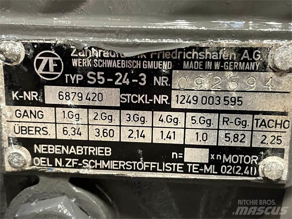 ZF gearkasse type S5-24-3 Transmisión