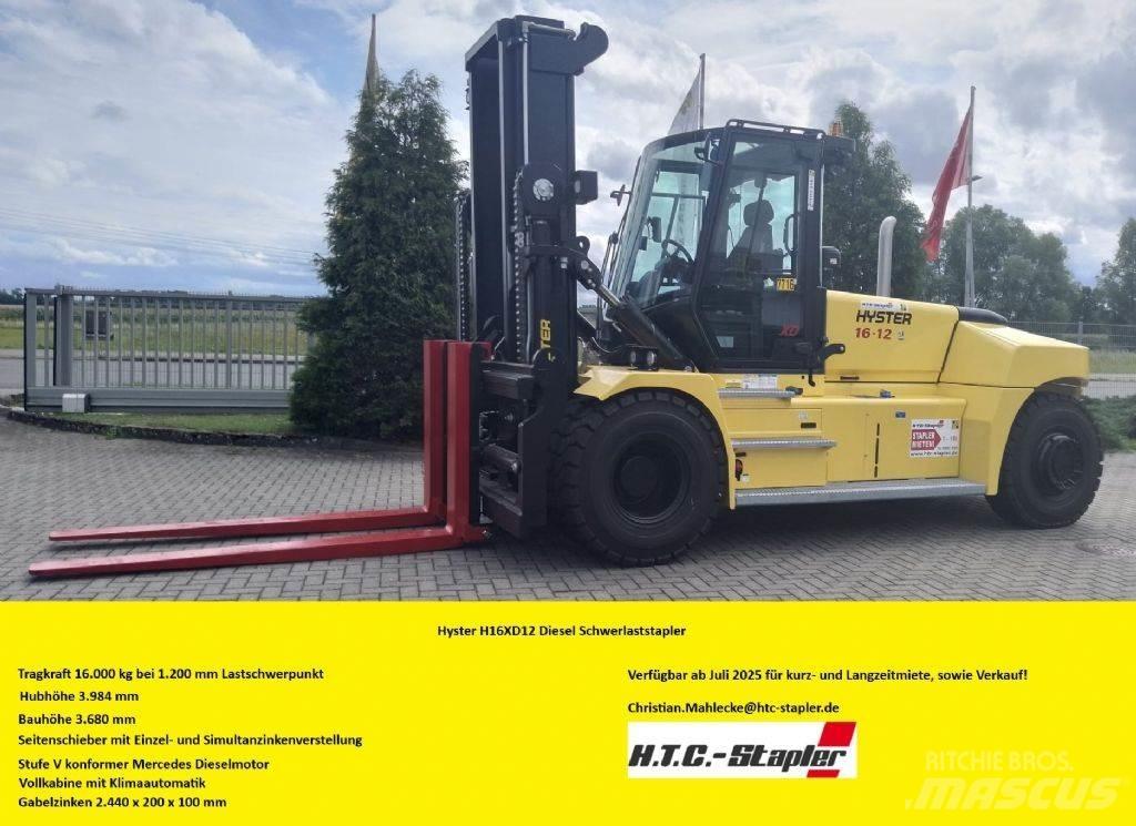 Hyster H16XD12 Carretillas diesel