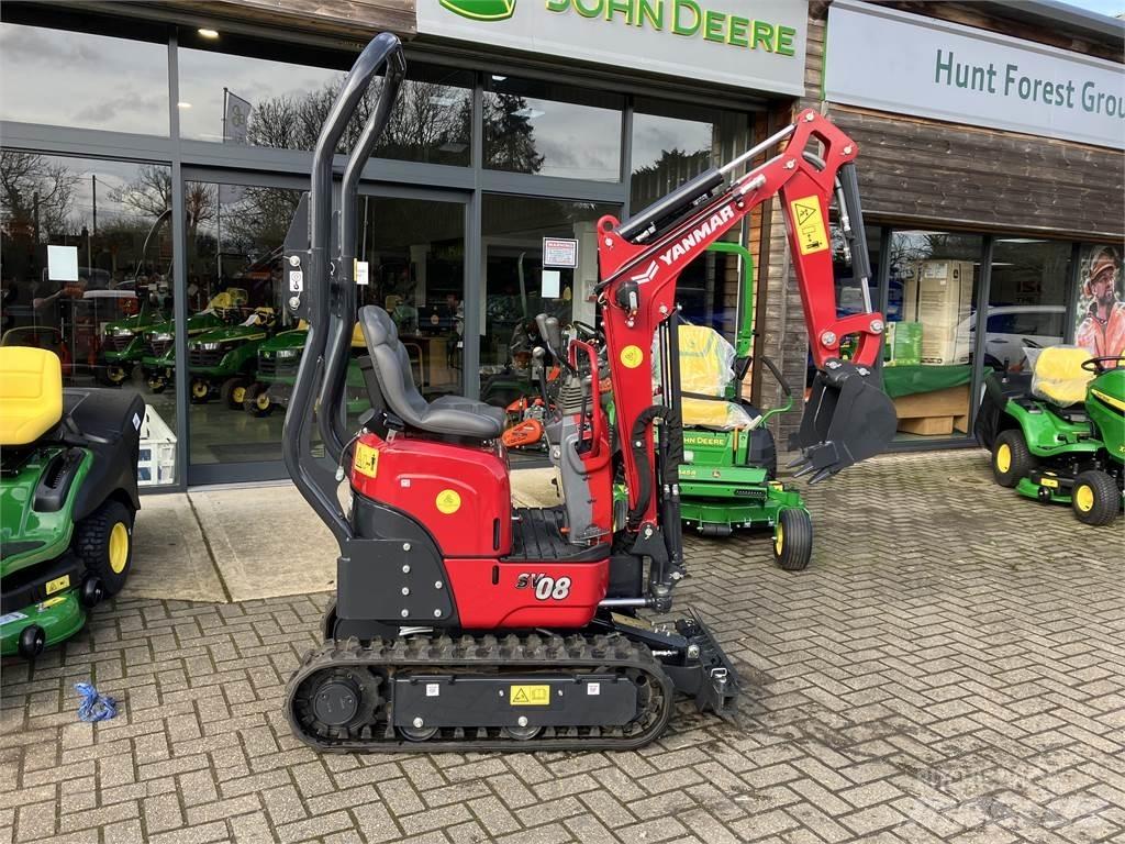 Yanmar SV08 Excavadoras de cadenas