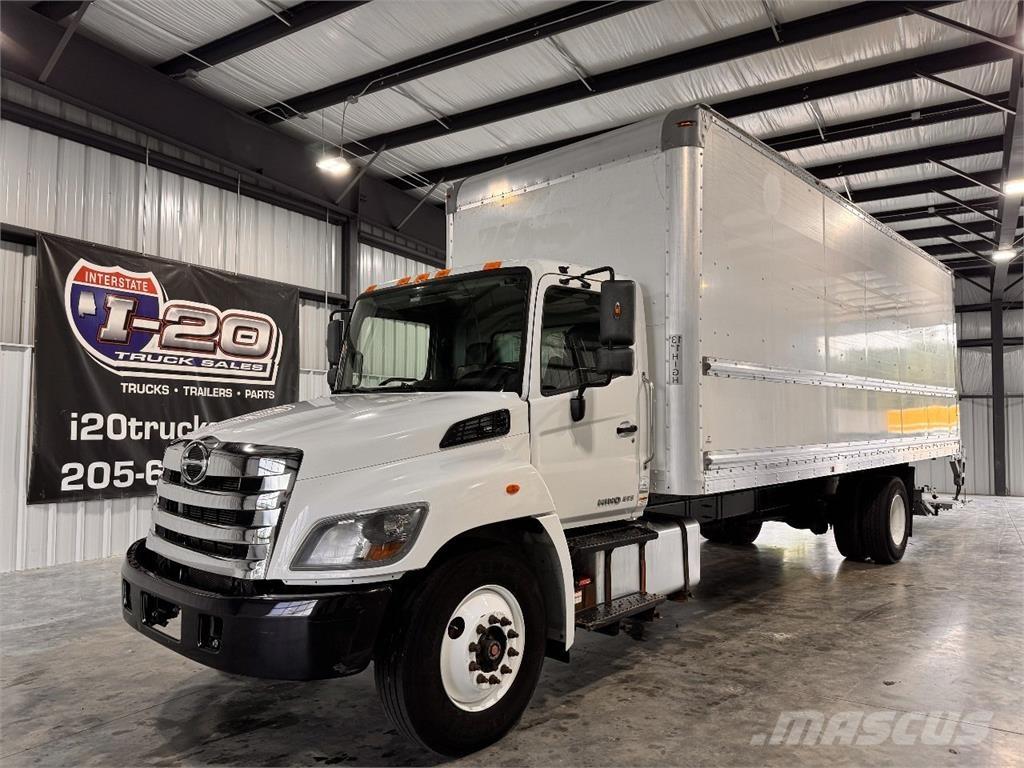 Hino 268 Camiones caja cerrada