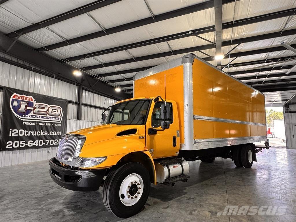 International MV607 Camiones caja cerrada