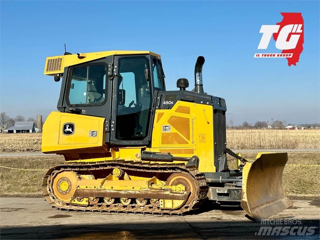 John Deere 450K Buldozer sobre oruga