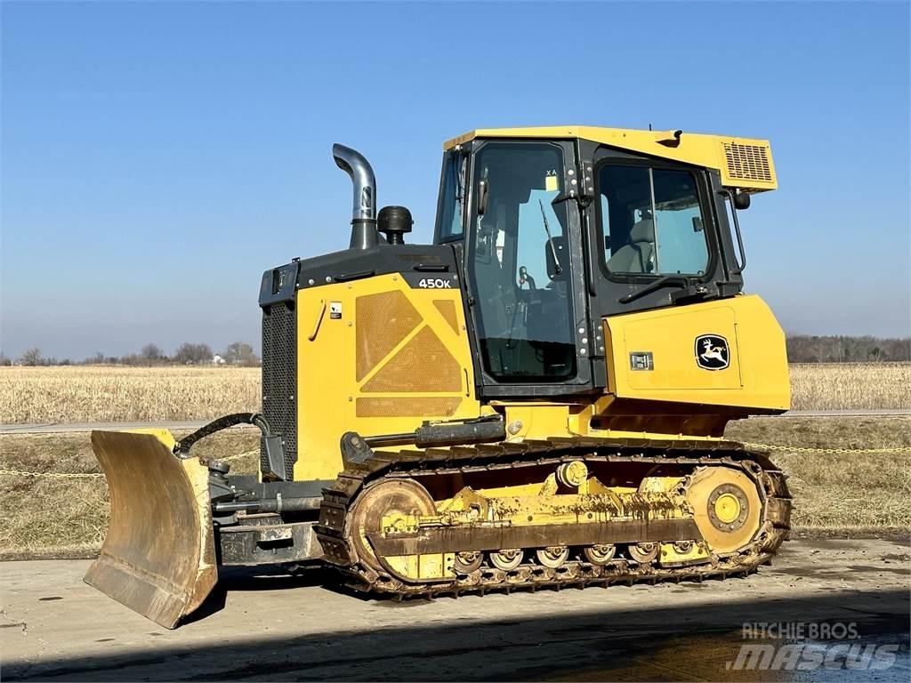 John Deere 450K Buldozer sobre oruga