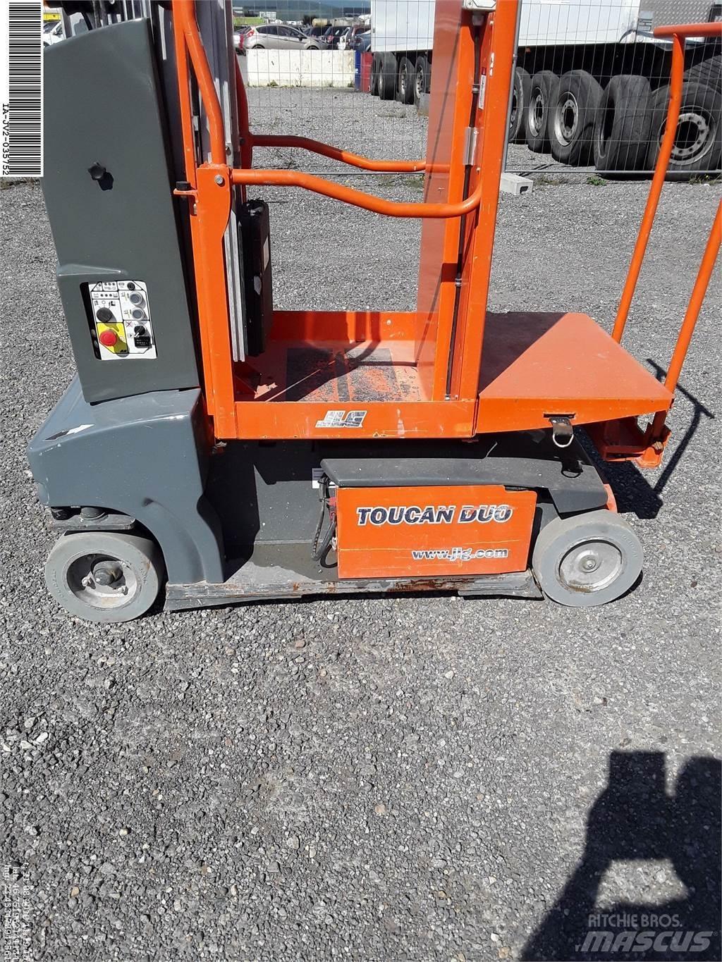 JLG Toucan duo Ascensores de personal y montacargas de acceso