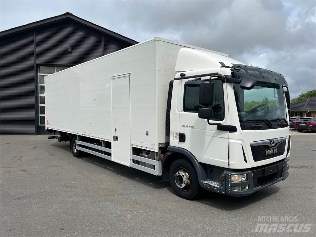 MAN TGL 12.220 Camiones caja cerrada