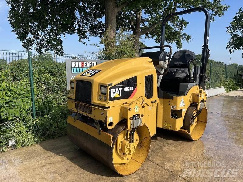 CAT CB24B Roller Rodillos de doble tambor