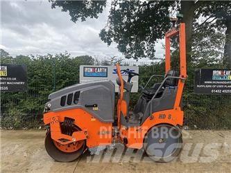 Hamm HD8 VV Roller Rodillos de doble tambor