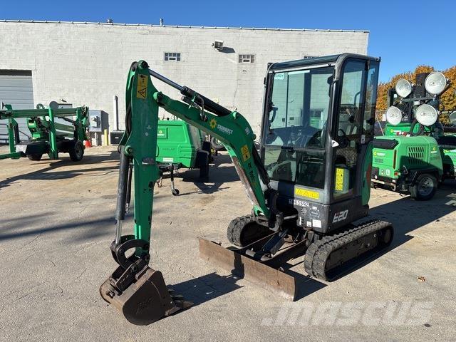 Bobcat E20 Excavadoras de cadenas
