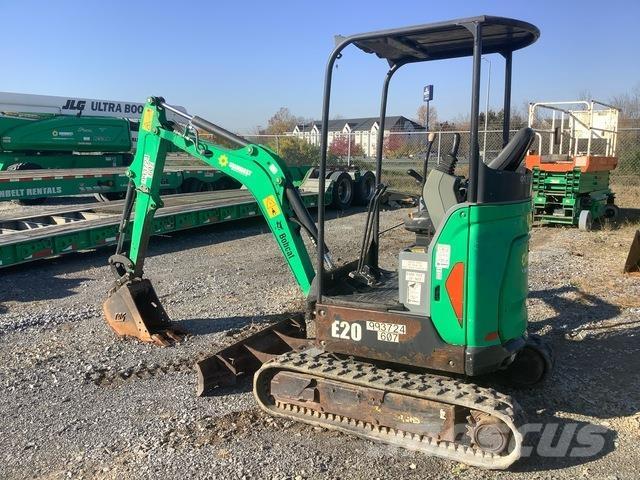 Bobcat E20 Excavadoras de cadenas