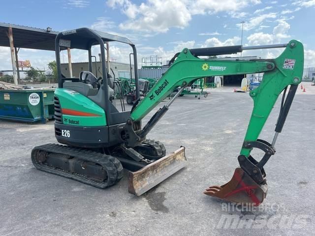 Bobcat E26 Excavadoras de cadenas