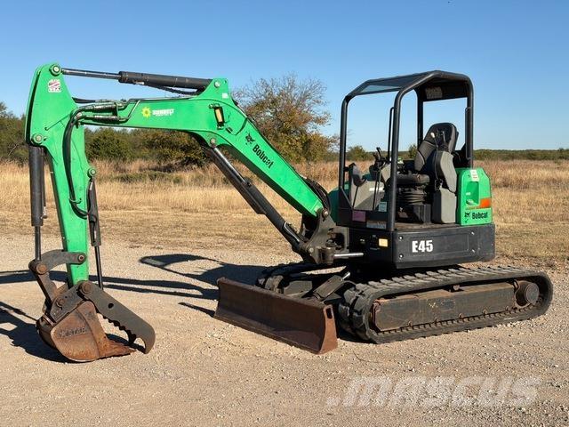 Bobcat E45 Excavadoras de cadenas