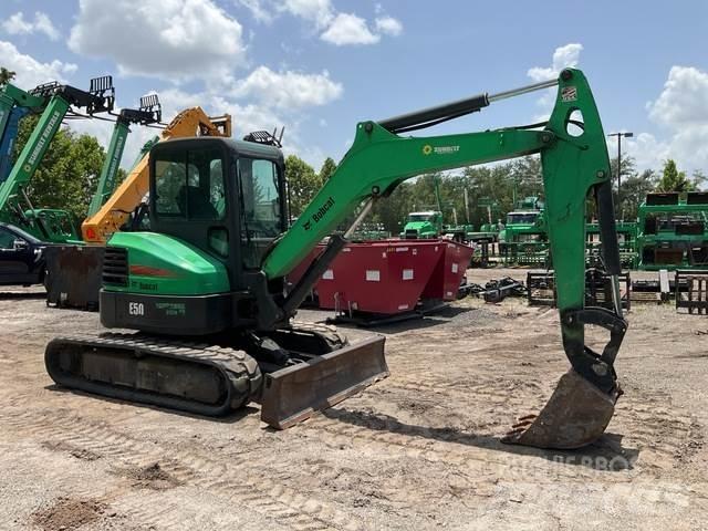 Bobcat E50 Excavadoras de cadenas