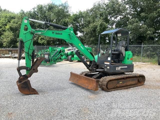 Bobcat E50 Excavadoras de cadenas