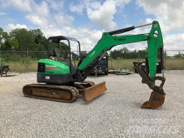 Bobcat E50 Excavadoras de cadenas