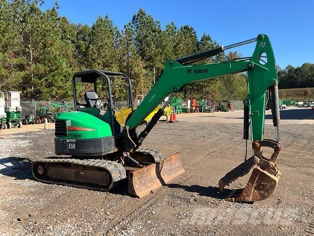 Bobcat E50 Excavadoras de cadenas