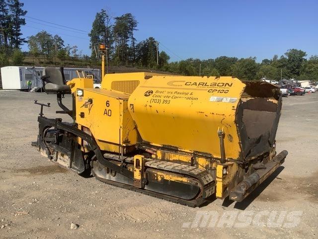 Carlson CP100 Asfaltadoras