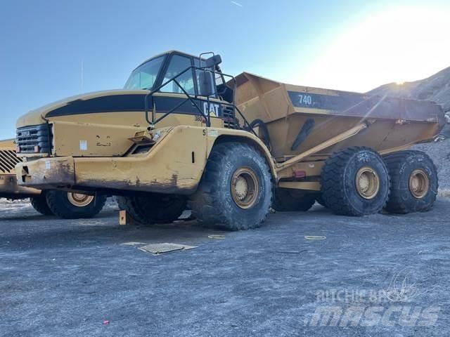 CAT 740 Dúmpers articulados