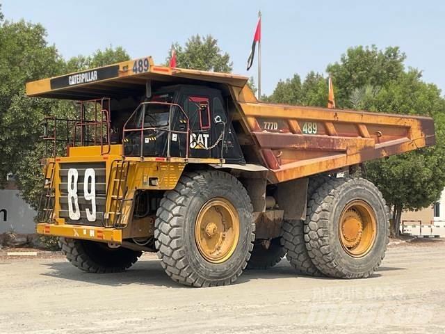 CAT 777D Dúmpers articulados