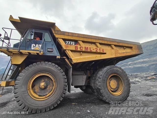 CAT 777E Dúmpers articulados