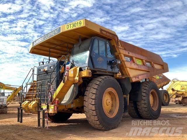 CAT 777G Dúmpers articulados