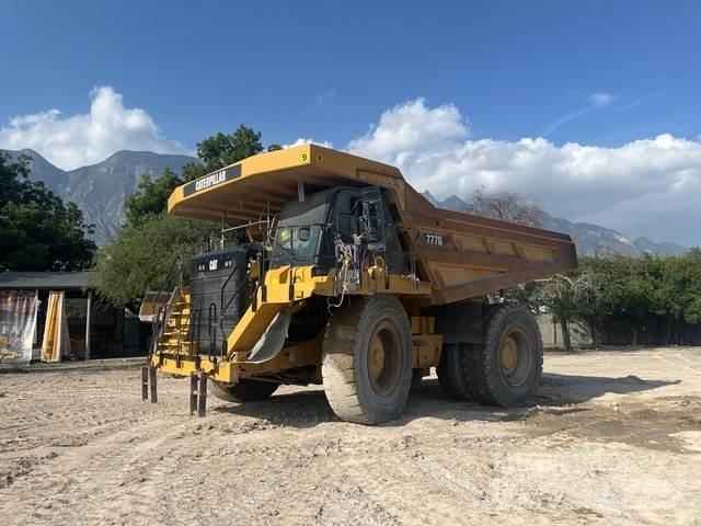 CAT 777G Dúmpers articulados