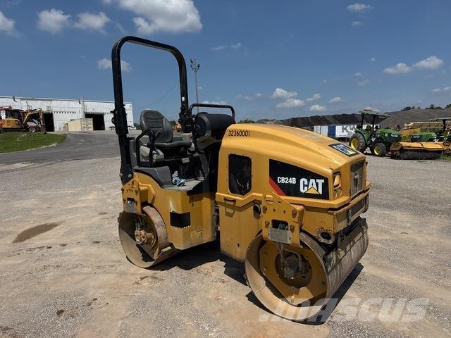 CAT CB24B Rodillos de doble tambor