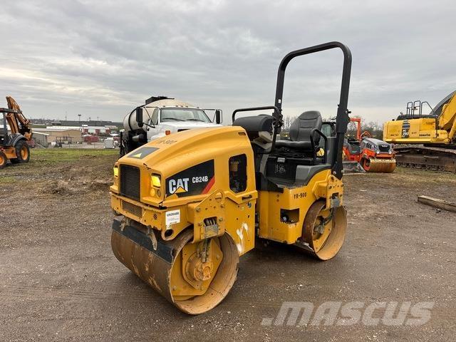 CAT CB24B Rodillos de doble tambor