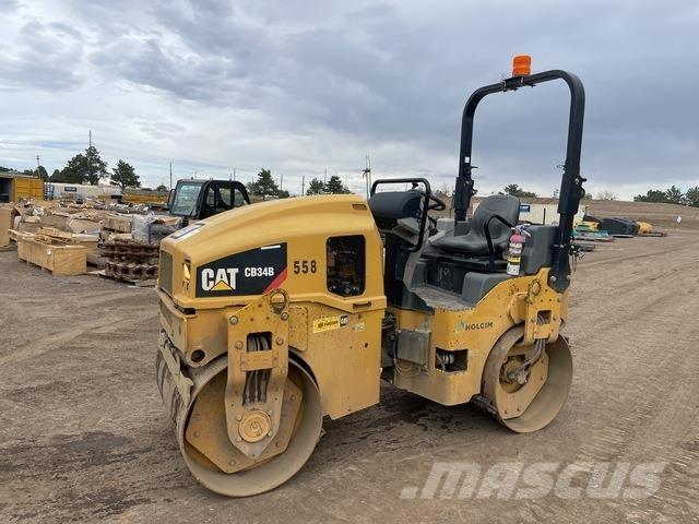 CAT CB34B Rodillos de doble tambor