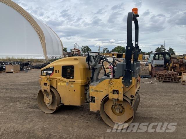 CAT CB34B Rodillos de doble tambor