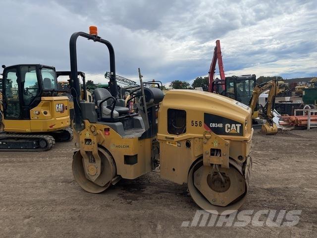 CAT CB34B Rodillos de doble tambor