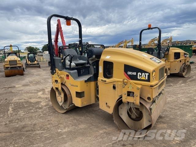 CAT CB34B Rodillos de doble tambor